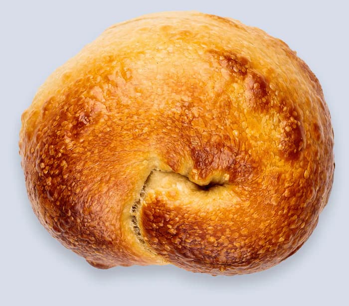 Plain bagel